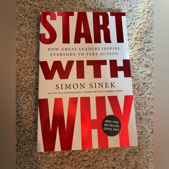 Other - Start With Why by Steven Sinek Book